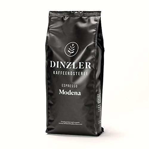 Dinzler Kaffeerösterei - Espresso "Modena" | 1kg Espressobohnen | Espresso mit leicht süßer Note | Ideal für Siebträgermaschinen & Vollautomaten von Dinzler Kaffeerösterei