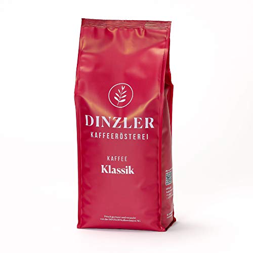 Dinzler Kaffeerösterei - Kaffee Klassik, 1kg, ganze Bohnen von Dinzler Kaffeerösterei