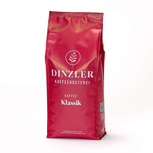 Dinzler Kaffeerösterei - Kaffee Klassik, 1kg, ganze Bohnen von NOASR