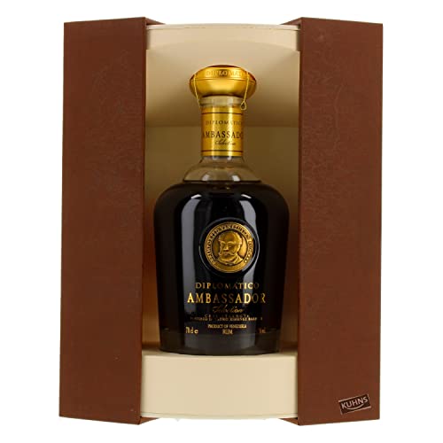 Diplomático AMBASSADOR Selection Cask Strength in Holzkiste mit Lederoptik 47,00% 0,70 Liter von Botucal