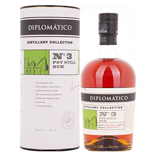 Diplomático Distillery Collecition N° 3 POT STILL Rum 47,00% 0,70 Liter von Diplomático