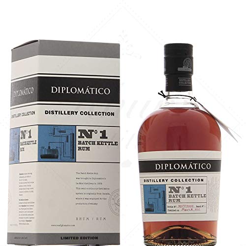 RUM N 1 BATCH KETTLE DESTILLERY COLLECTION 70 CL IN ASTUCCIO von Diplomático