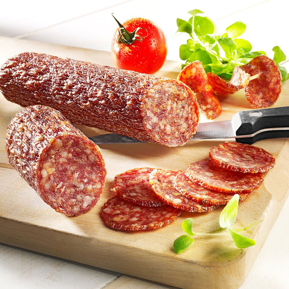 Salami mit Elchfleisch Salami mit Elchfleisch von Direkt Chark