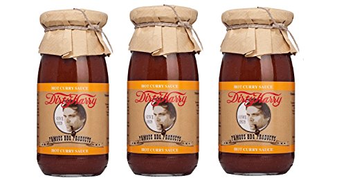 Grill - Sauce: 3x Hot Curry Bio - Sauce Vorteilspack von Dirty Harry