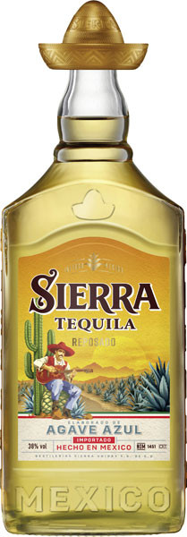 Sierra Tequila Reposado 38% vol. 0,7 l von Distilerias Sierra Unidas