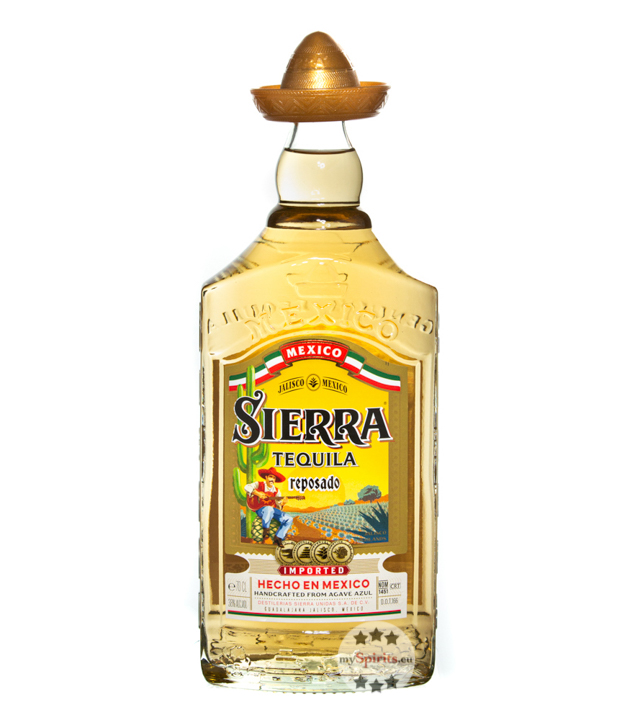 Sierra Tequila Reposado 0,7l (38 % Vol., 0,7 Liter) von Distilerias Sierra Unidas