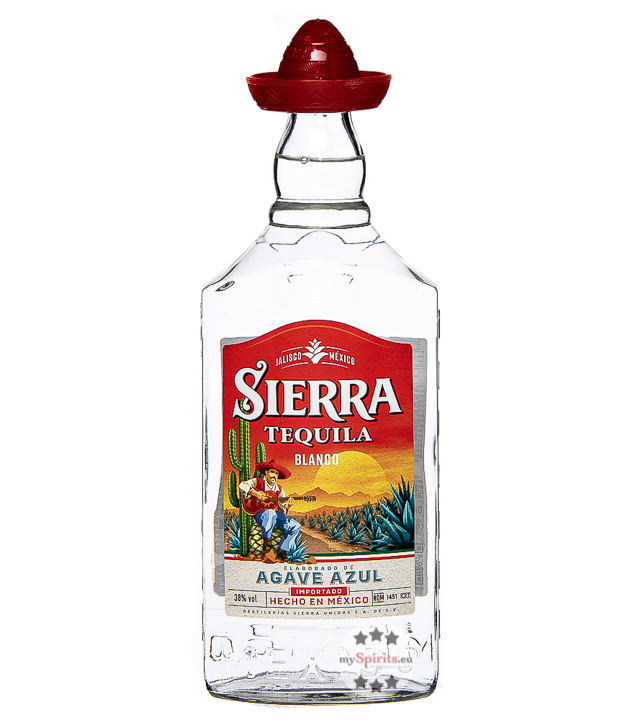 Sierra Tequila Silver 0,7l (38 % Vol., 0,7 Liter) von Distilerias Sierra Unidas