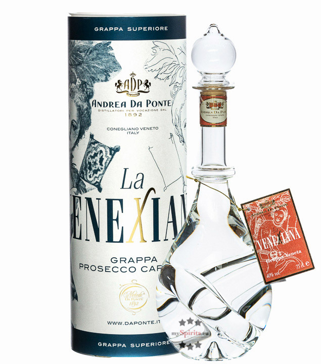 Andrea Da Ponte Grappa La Venexiana (40 % Vol., 0,7 Liter) von Distilleria Andrea Da Ponte