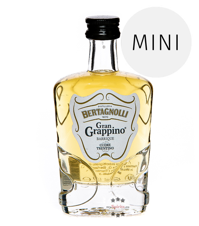 Bertagnolli Gran Grappino Barrique  (42 % vol, 0,05 Liter) von Distilleria Bertagnolli