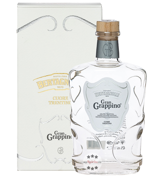 Bertagnolli Gran Grappino Bianco (42 % Vol., 0,7 Liter) von Distilleria Bertagnolli