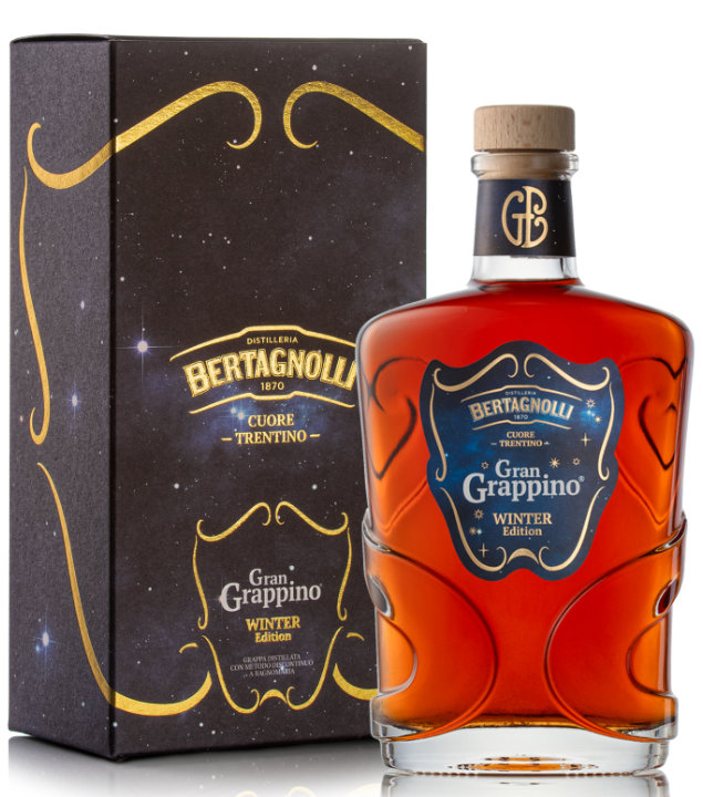 Bertagnolli Gran Grappino Winter Edition (42 % vol, 0,7 Liter) von Distilleria Bertagnolli