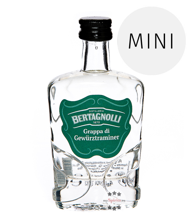 Bertagnolli Grappa di Gewürztraminer  (42 % vol, 0,05 Liter) von Distilleria Bertagnolli