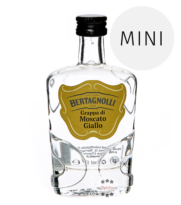 Bertagnolli Grappa di Moscato Giallo  (42 % vol, 0,05 Liter) von Distilleria Bertagnolli