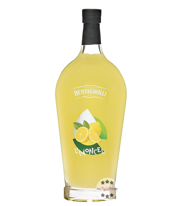 Bertagnolli Limoncel Likör (28 % Vol., 0,7 Liter) von Distilleria Bertagnolli