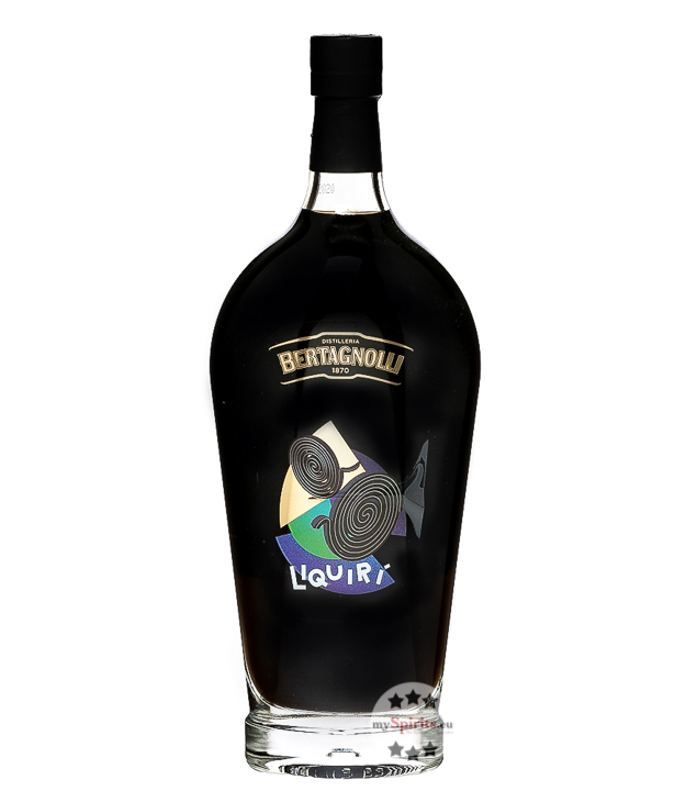 Bertagnolli Liquirì Lakritzlikör (24 % Vol., 0,7 Liter) von Distilleria Bertagnolli