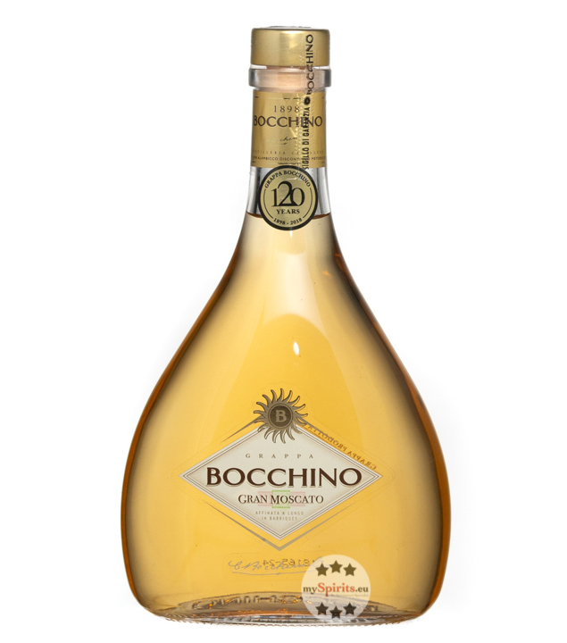 Bocchino Grappa Gran Moscato (40 % Vol., 0,7 Liter) von Distilleria Bocchino