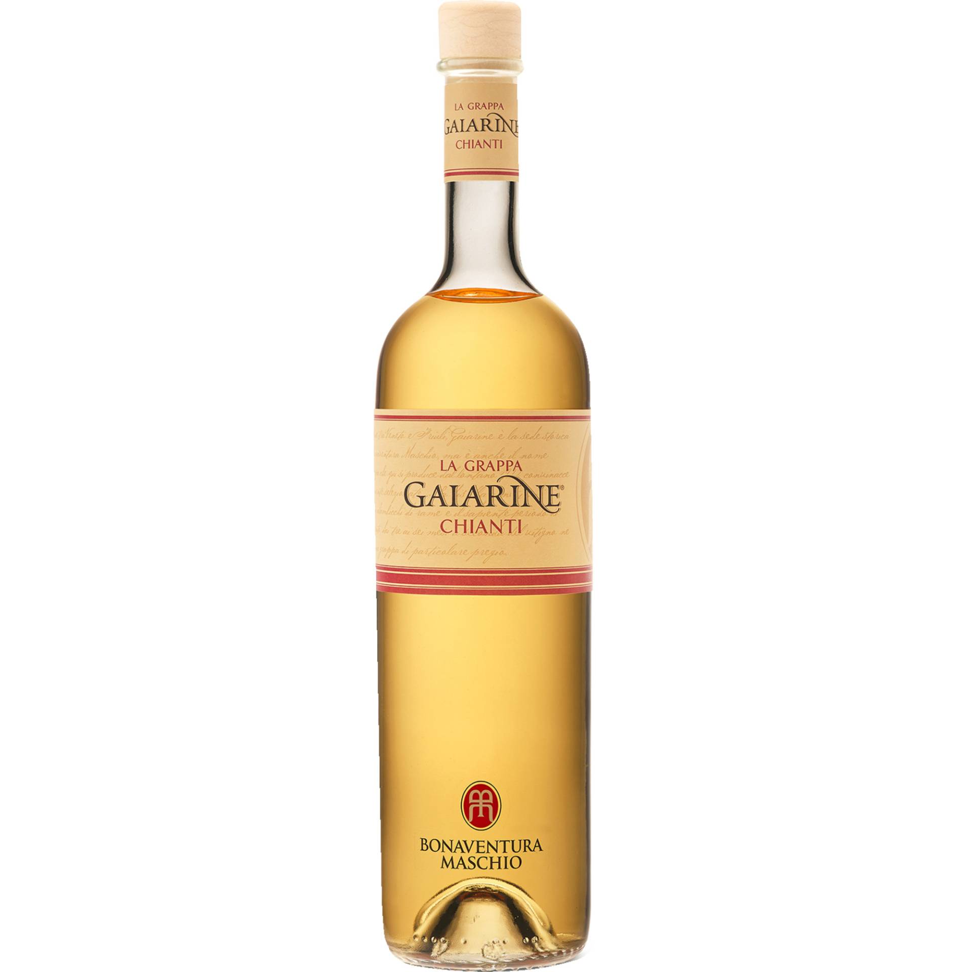 Gaiarine Grappa di Chianti, 0,70 L, 40% Vol., Spirituosen von Distilleria Bonaventura Maschio S.R.L.- Str. delle Pere, 1 - 31018 Gaiarine (TV) - Italien