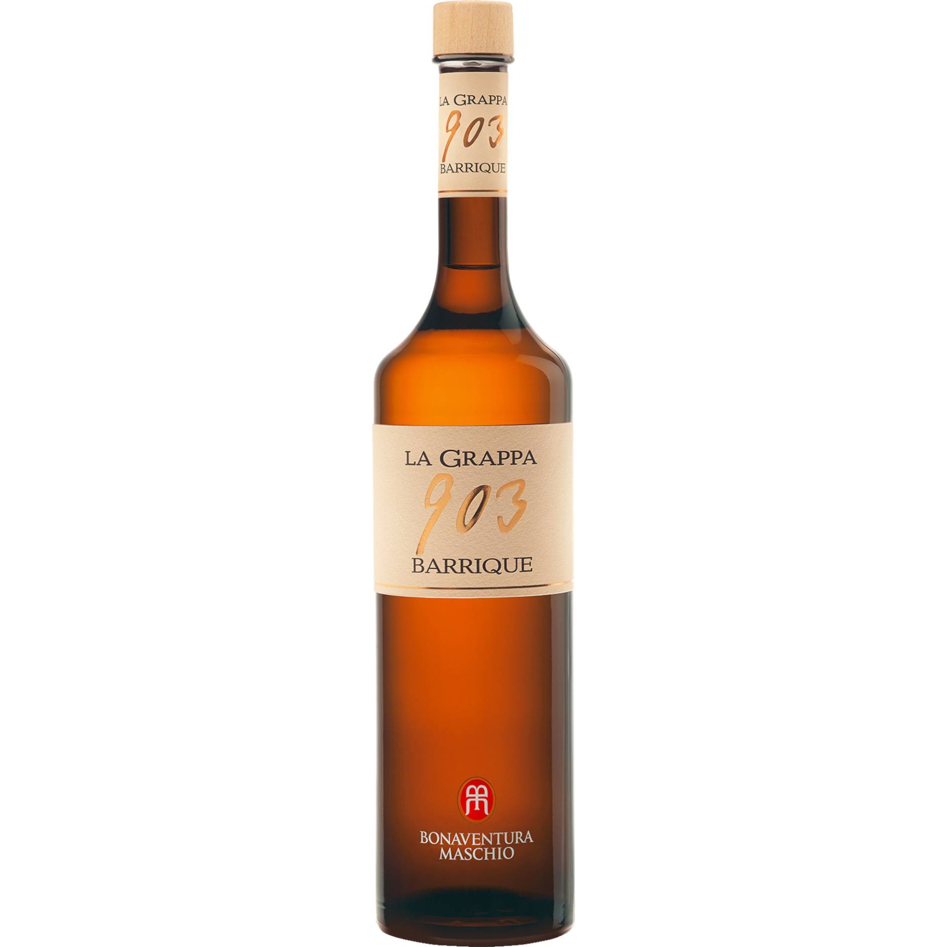 La Grappa 903 Barrique, 40 % vol. 0,7 L, Spirituosen von Distilleria Bonaventura Maschio S.R.L.- Str. delle Pere, 1 - 31018 Gaiarine (TV) - Italien