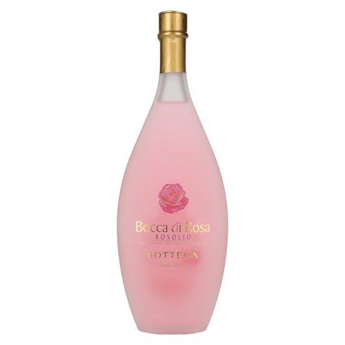Bottega Rosolio Rosenlikör mit Grappa (1 x 0.5 l) von Distilleria Bottega