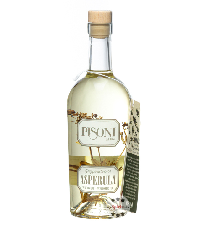 Pisoni Asperula Grappa - Waldmeister (40 % Vol., 0,7 Liter) von Distilleria F.lli Pisoni