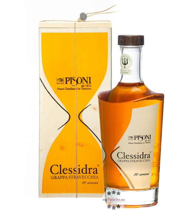 Pisoni Grappa Clessidra (50 % Vol., 0,7 Liter) von Distilleria F.lli Pisoni