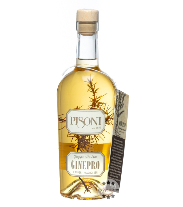 Pisoni Grappa Ginepro - Wacholder (40 % Vol., 0,7 Liter) von Distilleria F.lli Pisoni