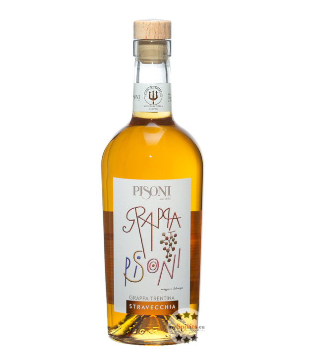 Pisoni Grappa Stravecchia Trentina (40 % Vol., 0,7 Liter) von Distilleria F.lli Pisoni