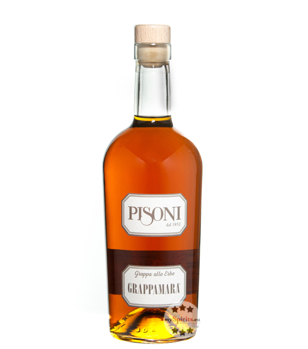 Pisoni Grappamara - Kräuter-Grappa (40 % Vol., 0,7 Liter) von Distilleria F.lli Pisoni