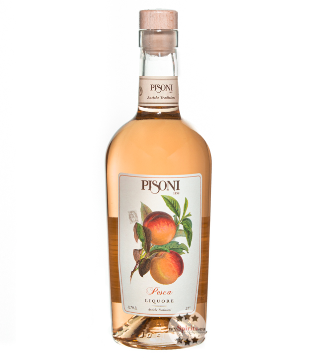 Pisoni Pesca Pfirsichlikör (21 % Vol., 0,7 Liter) von Distilleria F.lli Pisoni