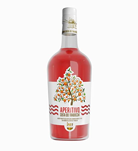 Aperitivo Costa - Italienische botanische Bitter-Vorspeise für den Spritz - 14,5% Alc. Vol. 700ml von Distilleria Jannamico