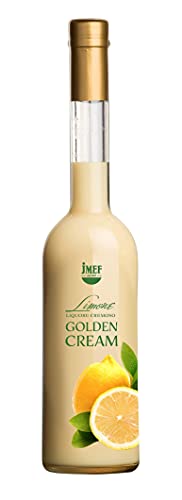 Distilleria Jannamico Golden Cream Limoncello - Zitronenlikör - Cremiger Likör aus Limoncello und italienischer Sahne. Liköre (1 x Bottle), 500 ml von Lemoncello