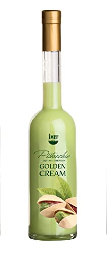 Distilleria Jannamico Golden Cream Pistacchio® - Pistazienlikör - Cremiger Likör aus Pistazien und italienischer Sahne. Liköre, 500 milliliters , (1 x Bottle) von Distilleria Jannamico