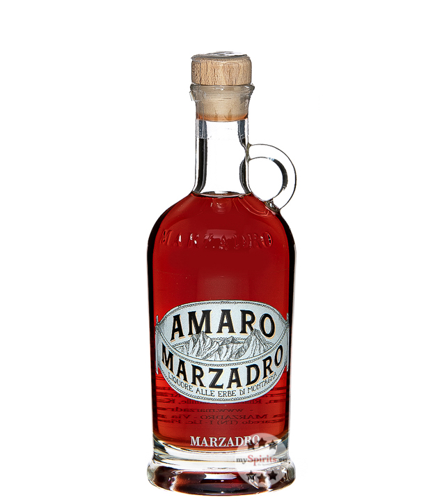 Marzadro Amaro Kräuterlikör  (30 % vol., 0,2 Liter) von Distilleria Marzadro