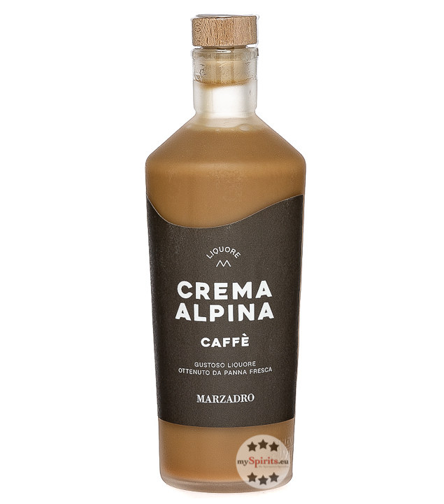 Marzadro Crema Alpina Caffè Kaffeelikör (17 % Vol., 0,7 Liter) von Distilleria Marzadro