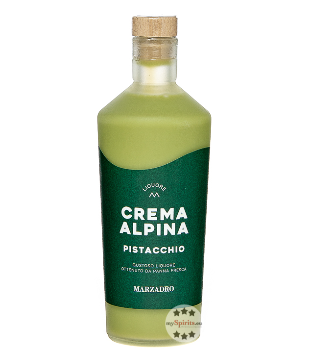 Marzadro Crema Alpina Pistacchio Pistazienlikör (17 % Vol., 0,7 Liter) von Distilleria Marzadro
