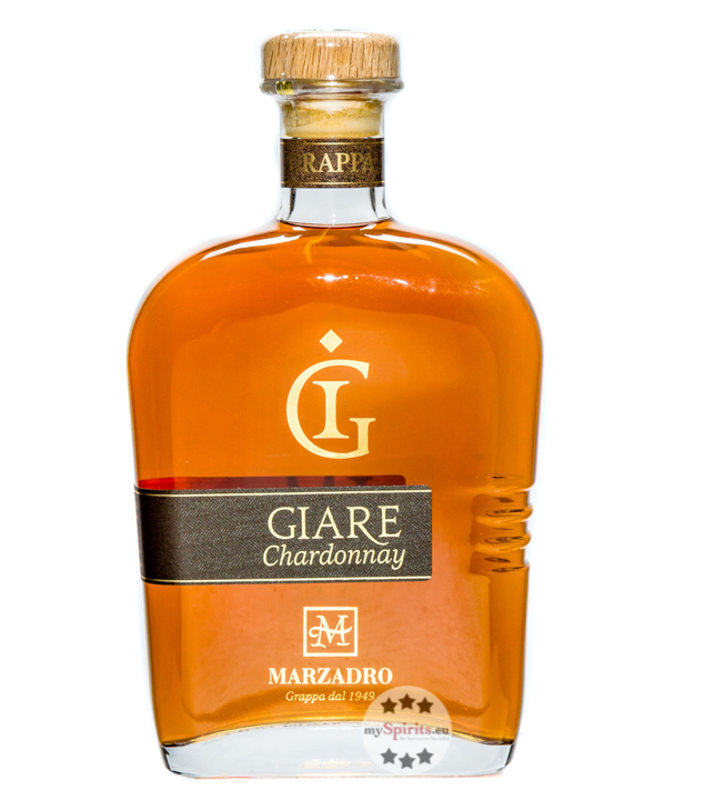 Marzadro Giare Grappa Chardonnay (45 % vol., 0,7 Liter) von Distilleria Marzadro