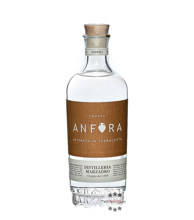 Marzadro Grappa Anfora (43 % vol., 0,7 Liter) von Distilleria Marzadro