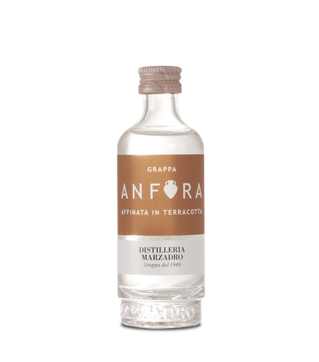 Marzadro Grappa Anfora 4cl (43 % Vol., 0,04 Liter) von Distilleria Marzadro