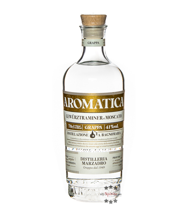 Marzadro Grappa Aromatica (41 % vol., 0,7 Liter) von Distilleria Marzadro