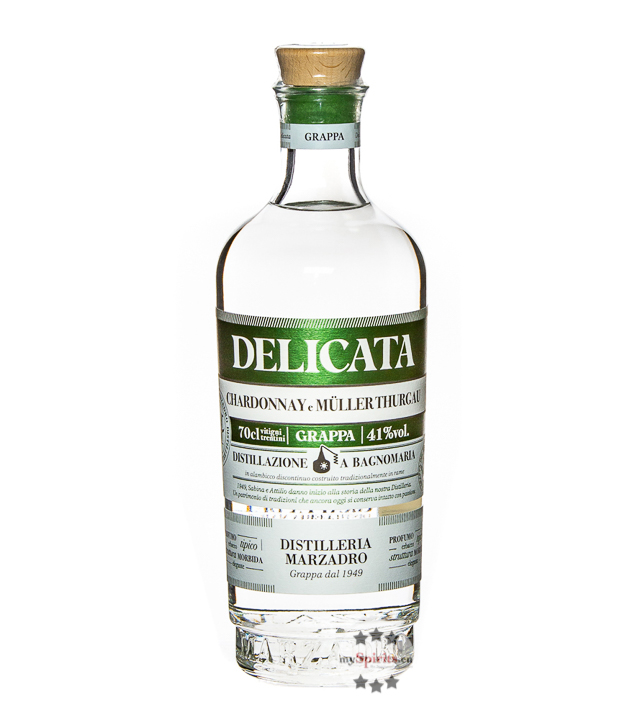 Marzadro Grappa Delicata (41 % Vol., 0,7 Liter) von Distilleria Marzadro