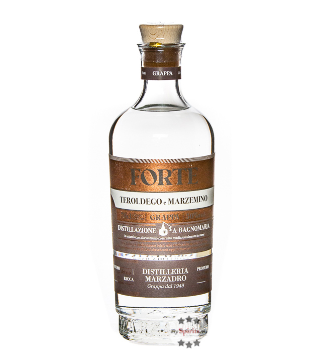 Marzadro Grappa Forte (50 % Vol., 0,7 Liter) von Distilleria Marzadro