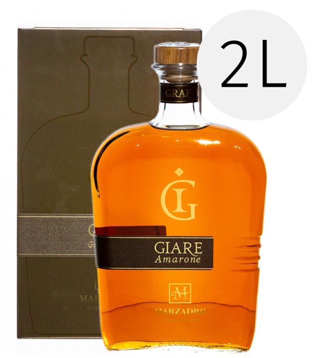 Marzadro Grappa Giare Amarone 2l (41 % Vol., 2,0 Liter) von Distilleria Marzadro
