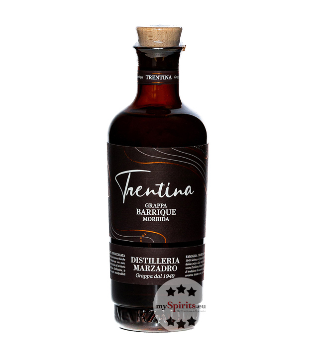 Marzadro La Trentina Barrique Grappa Morbida  (41 % vol., 0,2 Liter) von Distilleria Marzadro