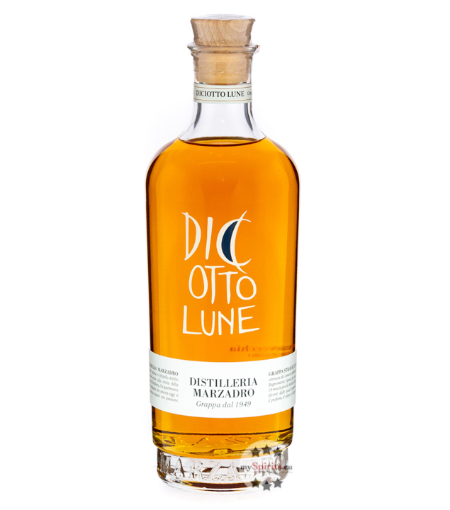 Marzadro Le Diciotto Lune Grappa Stravecchia (41 % Vol., 0,7 Liter) von Distilleria Marzadro