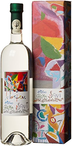 Distilleria Pisoni Grappa Trentina Riccardo mit Geschenkverpackung (1 x 0.7 l) von Pisoni