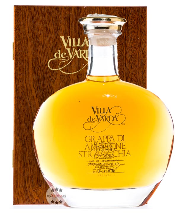 Villa de Varda Grappa Amarone Stravecchia Alta Selezione (40 % vol., 0,7 Liter) von Distilleria Villa de Varda