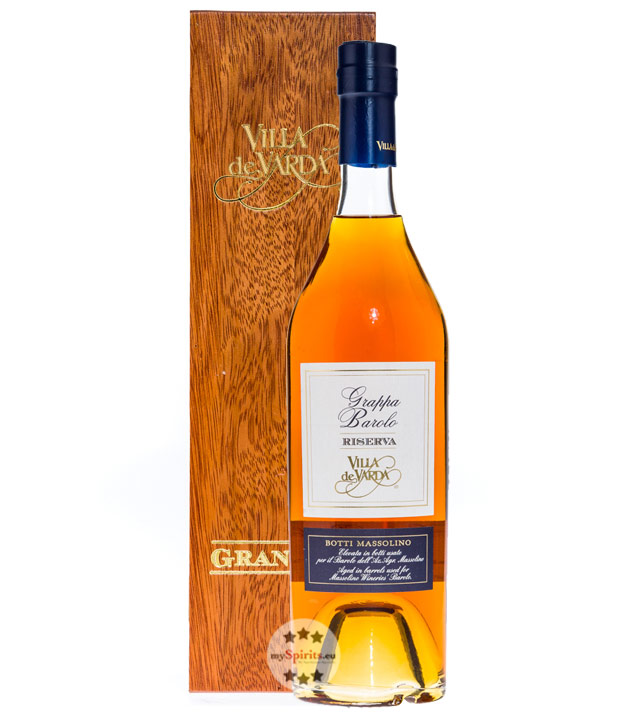 Villa de Varda Grappa Barolo Riserva Gran Cru (40 % vol., 0,7 Liter) von Distilleria Villa de Varda