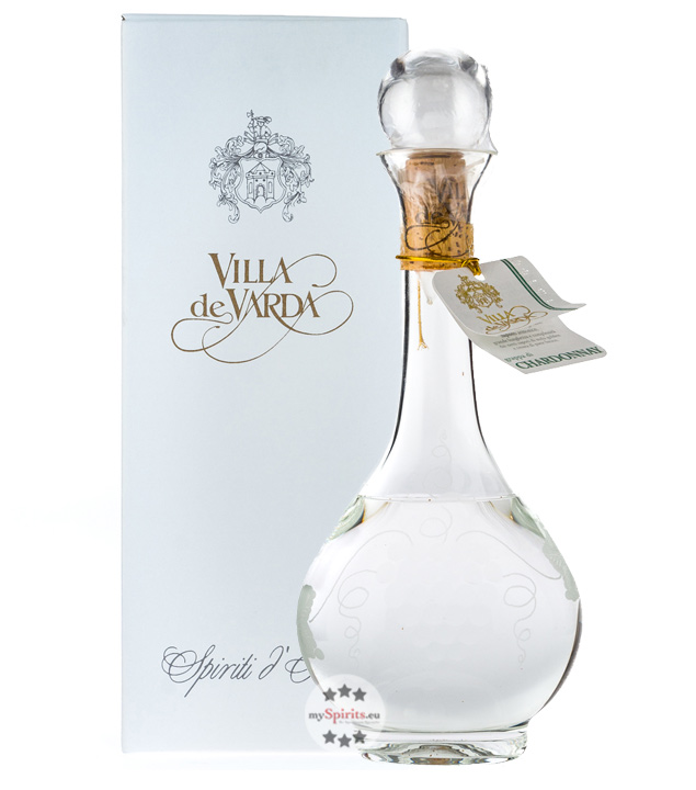 Villa de Varda Grappa Chardonnay Mormorio Della Foresta (40 % vol., 0,7 Liter) von Distilleria Villa de Varda