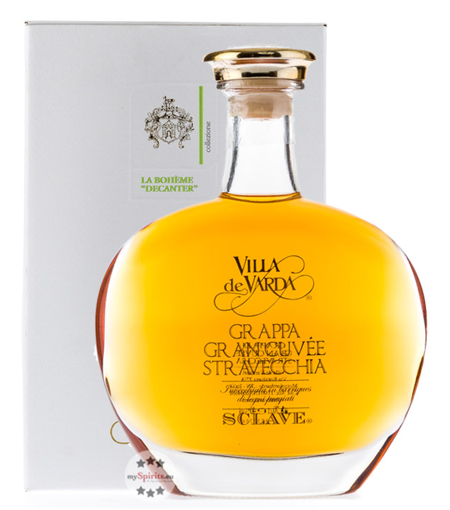 Villa de Varda Grappa Gran Cuvée Stravecchia-Sclave (40 % vol., 0,7 Liter) von Distilleria Villa de Varda