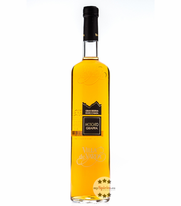 Villa de Varda Grappa Moscato Riserva Le Riserve (40 % vol., 0,7 Liter) von Distilleria Villa de Varda